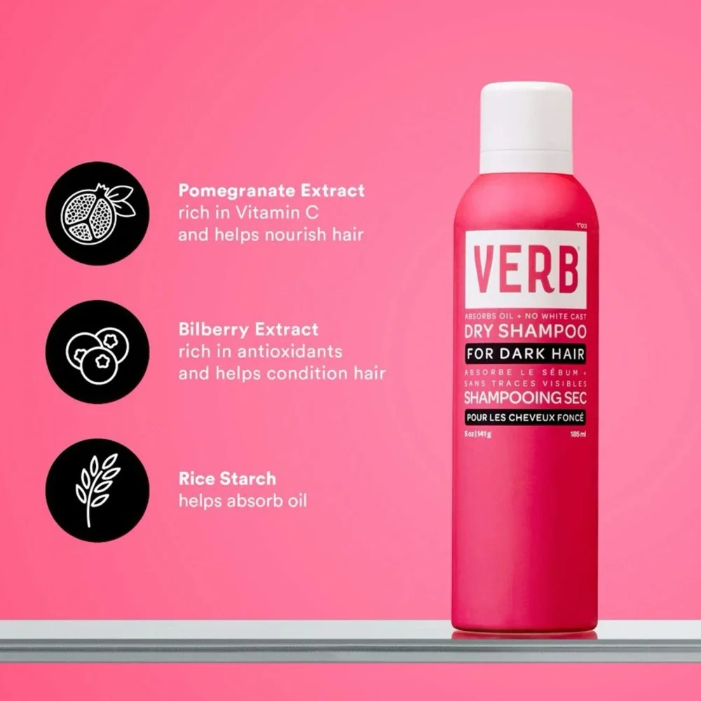 ✨ VERB Dry Shampoo for Dark Hair - Picture 3 of 7